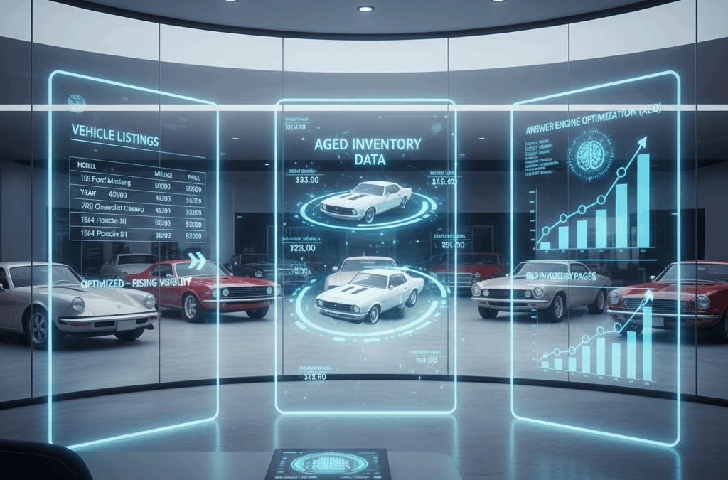 How to Optimize Aged Inventory Pages for AEO